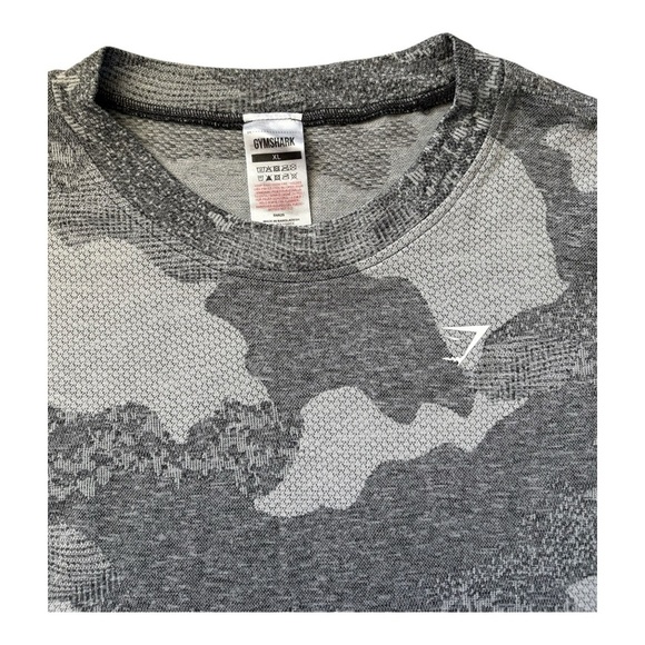 Gymshark ADAPT CAMO SEAMLESS LONG SLEEVE TOP XL - Picture 4 of 4